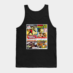 50s Sci-Fi Movie Poster Collection #5 Tank Top