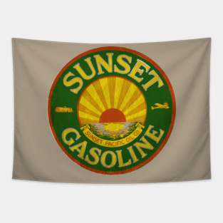 Sunset Gasoline Tapestry