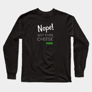 Vegan Long Sleeve T-Shirt