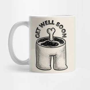 Get Well Soon (Black) Mug