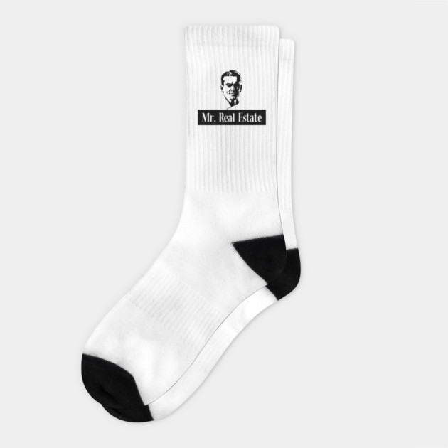 Mr. Real Estate Socks by REG