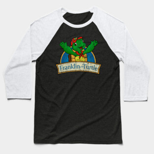 Vintage Franklin the turtle Baseball T-Shirt