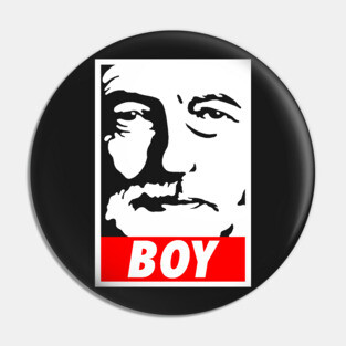 Corbyn Boy Pin