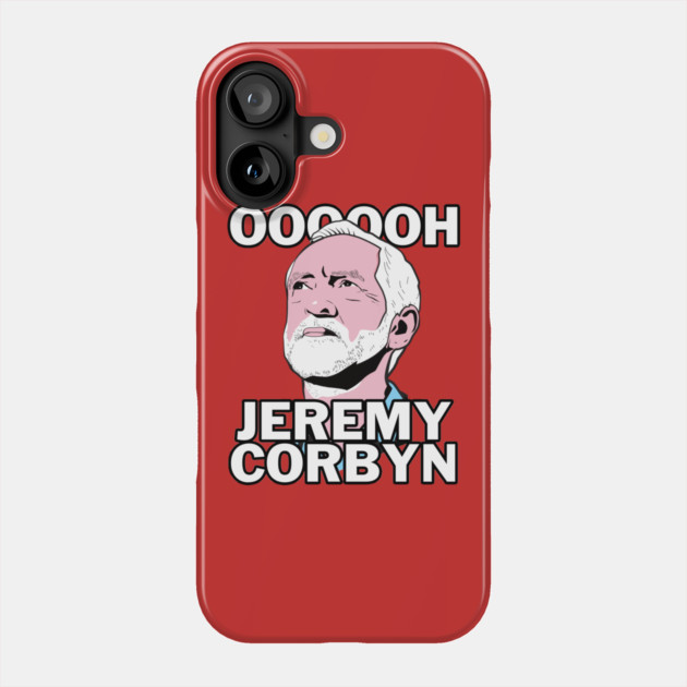 Oh Jeremy Corbyn Phone Case by dumbshirts