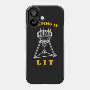 BBQ Keeping It Lit Phone Case
