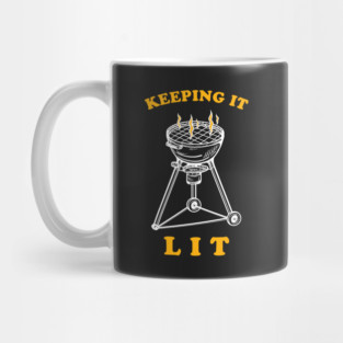 BBQ Keeping It Lit Mug