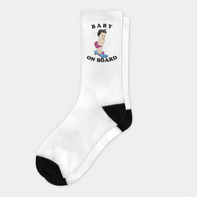 Baby On Board Socks by dumbshirts