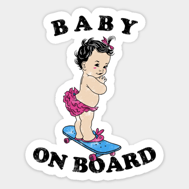Baby On Board Magnet by dumbshirts