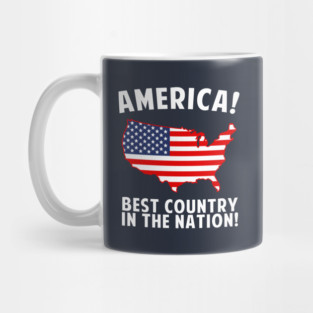 America Best Country In The Nation Mug