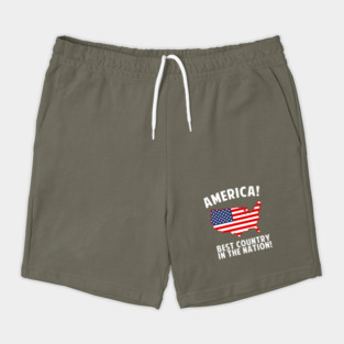 America Best Country In The Nation Shorts
