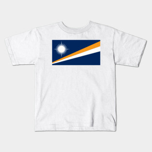 Flag of Marshall Islands Kids T-Shirt