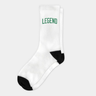 Larry Bird Legend Socks