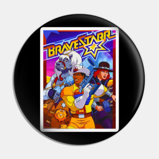 Brave 90s Cartoon Pin