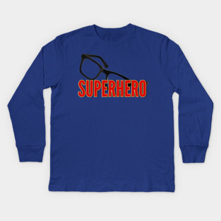 SUPERHERO Kids Long Sleeve T-Shirt