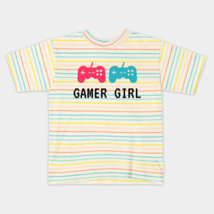 Gamer girl Kids T-Shirt