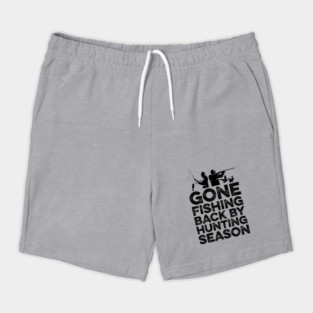 Gone Fishing Back by hunting season Shorts