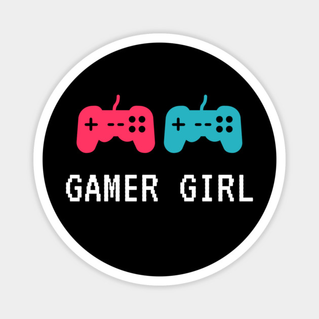 Gamer girl Magnet by Tshirtiz