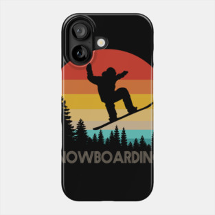 Snowboarding Phone Case