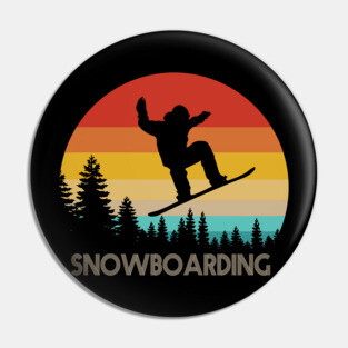 Snowboarding Pin