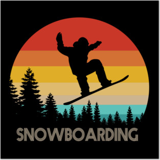 Snowboarding Posters and Art