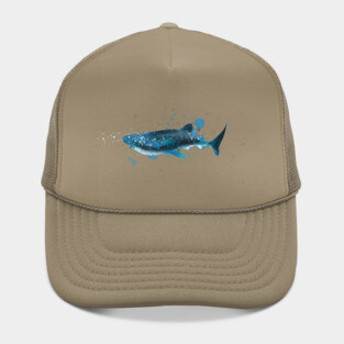 Whale Shark Watercolor Hat
