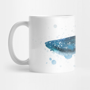 Whale Shark Watercolor Mug