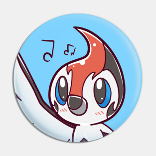 Pocket Woodpecker Pin