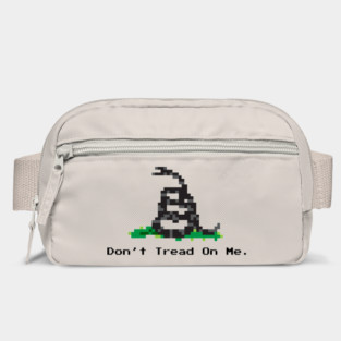 8-bit Don't Tread On Me Retro Gaming Tee Bag
