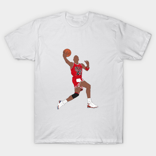 michael jordan player t shirt