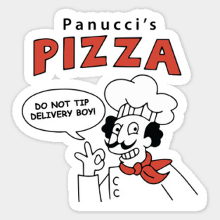 Panucci's Pizza Sticker