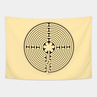Chartres Labyrinth Tapestry
