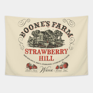 Strawberry Wine Tapestry