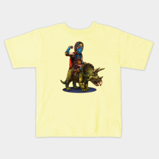 Luchasaurus Kids T-Shirt