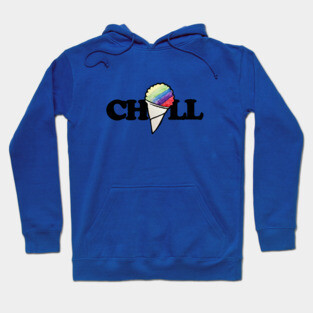 Chill retro 80s snow cone Hoodie
