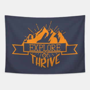 Explore & Thrive Tapestry
