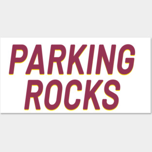 Parking Rocks Event or Church Parking Team Posters and Art