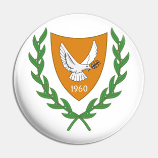 Coat of arms of Northern Cyprus Pin