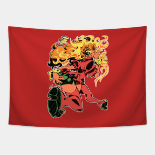 Ignis girl Tapestry