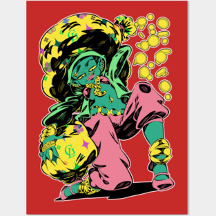 Goblin girl Posters and Art