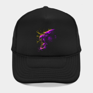 Psychedelic gorilla Hat