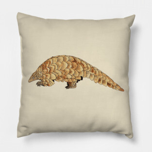 African Pangolin Pillow