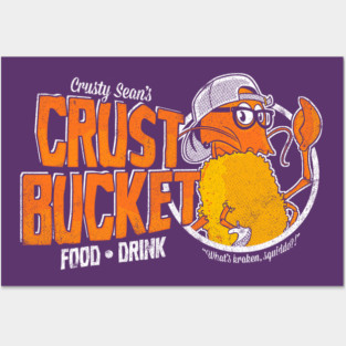 Crust Bucket eatery Posters and Art