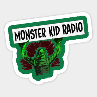 Monster Kid Radio Gillman Sticker