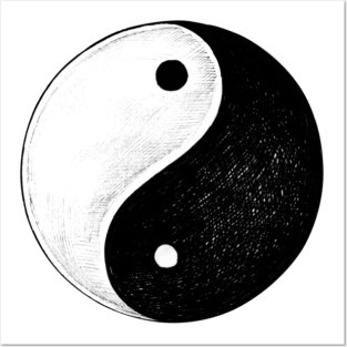 Yin Yang Posters and Art
