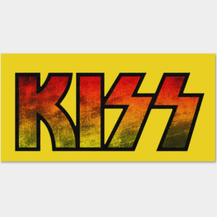 VINTAGE KISS Posters and Art