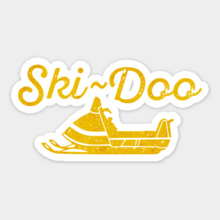 Ski-Doo 3 Sticker