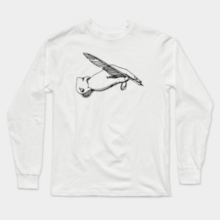 Writing Long Sleeve T-Shirt
