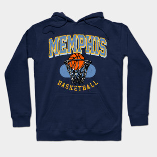 Vintage Memphis Basketball Hoodie