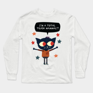 Trash Mammal - Night in the Woods Long Sleeve T-Shirt