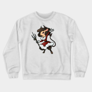 Merry Krampus Crewneck Sweatshirt